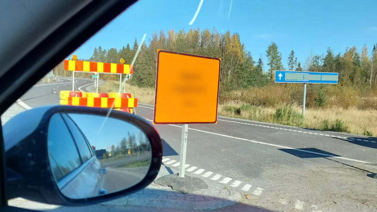 Vägskylten som lockar bilförare till skratt