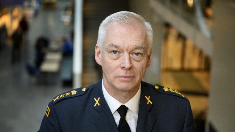 Joakim Paasikivi, överstelöjtnant på Försvarshögskolan. Arkivbild.