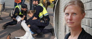 Linköpingsbon Malin riskerar fängelse – efter klimataktionen