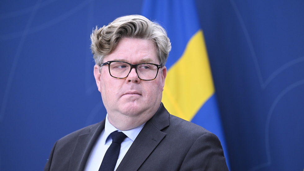 Justitieminister Gunnar Strömmer (M). Arkivbild.