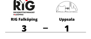 Förlust för Uppsala mot RIG Falköping med 1-3