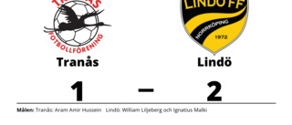 Lindö vann i Kval division 3 grupp 7 herr mot Tranås