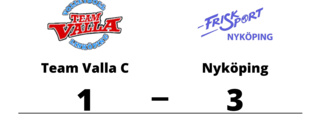 Nyköping vann mot Team Valla C