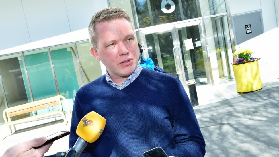 Anders Larsson, ordförande i Svenska ishockeyförbundet. Arkivbild.