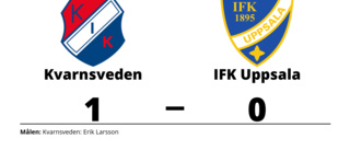 IFK Uppsala förlorade borta mot Kvarnsveden