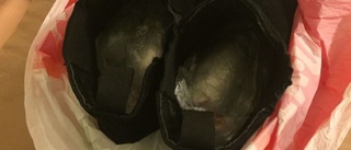 Fem års fängelse för att ha smugglat kokain i skorna