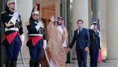 Bin Salman tackar Macron för "varmt mottagande"