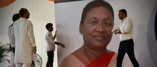 Kvinna från minoritet blir Indiens president