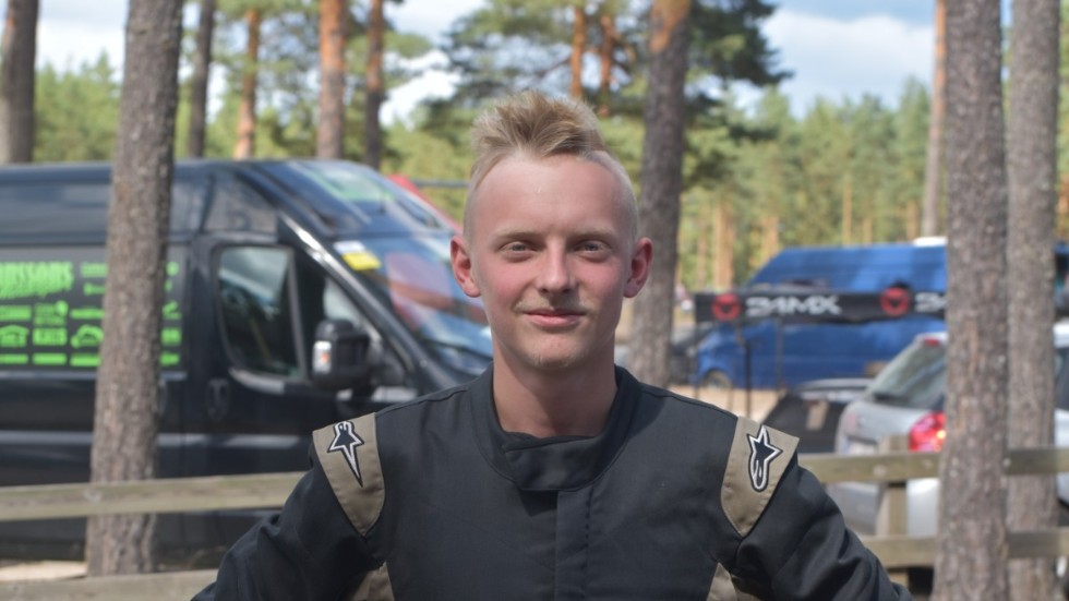 18-åriga Melwin Mattisson från Vimmerby kvalificerade sig för lördagens final.