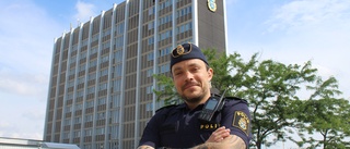 Kenny är en av Norrköpings nya poliser