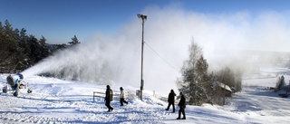 Snösprutning ska möjliggöra skidåkning på Ryssbergsbacken