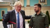 Ukraina tackar Johnson för hjälpen