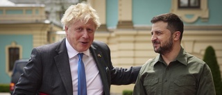 Ukraina tackar Johnson för hjälpen