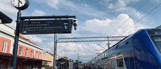 Stopp i tågtrafiken mellan Eskilstuna och Strängnäs