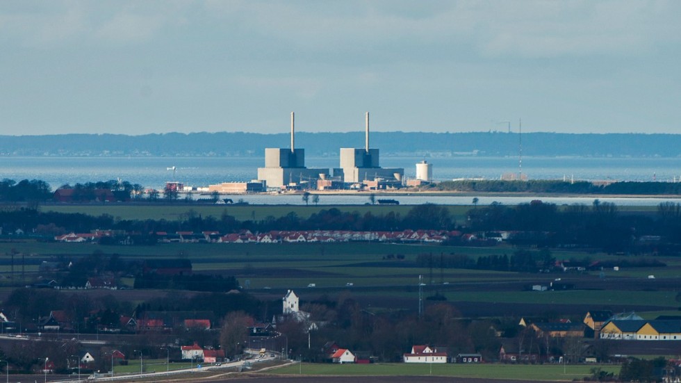 Barsebäcks kärnkraftverk sett i fjärran. Arkivbild.
