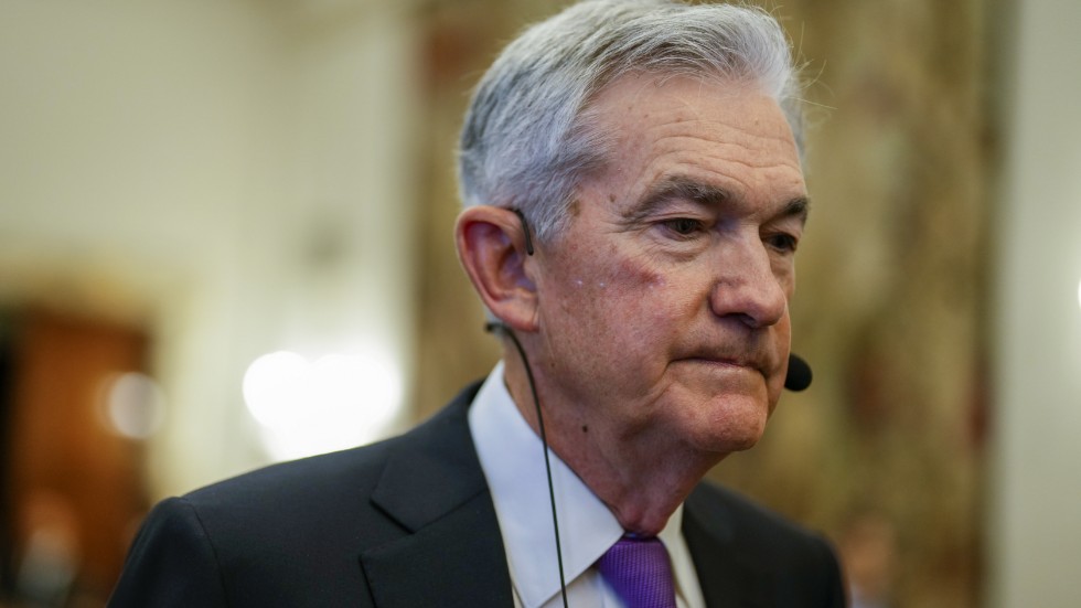 Fed-chefen Jerome Powell. Arkivbild.