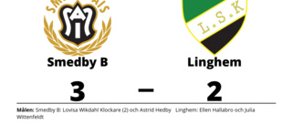 Segerraden förlängd för Smedby B - besegrade Linghem