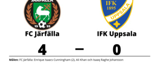 IFK Uppsala föll på bortaplan mot FC Järfälla