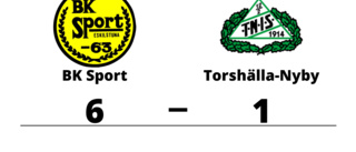 BK Sport vann enkelt hemma mot Torshälla-Nyby