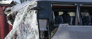 Över 50 skadade i bussolycka på autobahn