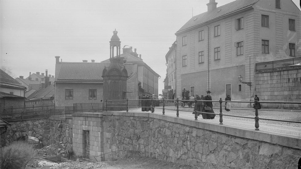 Historiska pumphuset nedklottrat – Uppsalas kulturarv i förfall