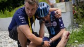 Flera krascher i Tour de France – cyklister avbröt