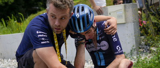 Flera krascher i Tour de France – cyklister avbröt