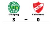 Enköping äntligen segrare igen efter vinst mot Vallentuna