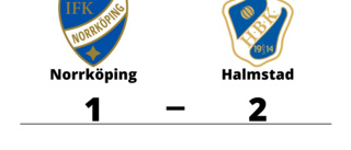Norrköping förlorade hemma mot Halmstad