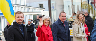 Här besöker förre statsministern Västervik – se talet igen