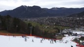 Snöbrist stoppar tävlingar i Garmisch