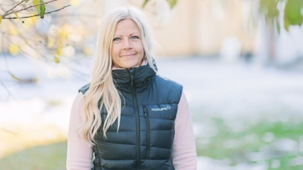 Marie Wågberg startade eget inom byggbranschen vid årsskiftet. "Den branschen ligger i tiden. Jag tror på det beslutet", säger hon.