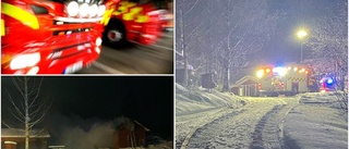 Lars-Erik i Älvsbyn såg eldslågor från vägen på nyårsafton – hjälpte brännskadad man: "Stövlarna hade smält fast på benen"