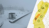 SMHI utfärdar gul varning för snöoväder längs kusten • Kraftigt snöfall och hårda vindar • Flaggar för trafikkaos: ”Så kallad pålandsvind”