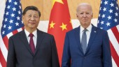 Kinesisk markering när Biden lyfte Taiwan
