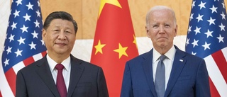 Kinesisk markering när Biden lyfte Taiwan