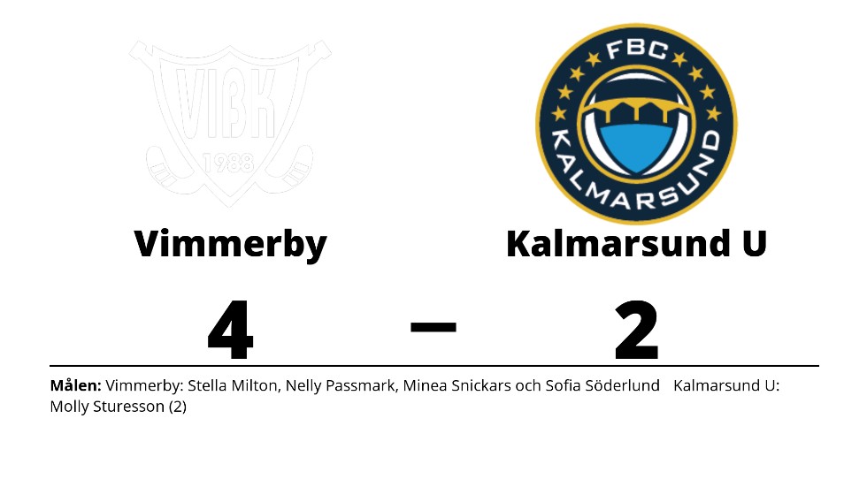 Vimmerby IBK vann mot FBC Kalmarsund Ungdom