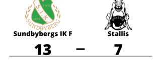 Stallis föll mot Sundbybergs IK F på bortaplan