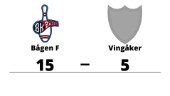 Storförlust när Vingåker föll mot Bågen F i Hagfors Bowlinghall