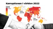 Sverige halkar efter på korruptionslista