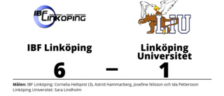 IBF Linköping avgjorde i tredje perioden