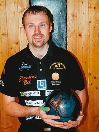 Jonny Sandberg är en av Vimmerbyspelarna i Dominolaget och den av de fyra som har högsta snittet under hela säsongen. Foto: Anders Lagerman