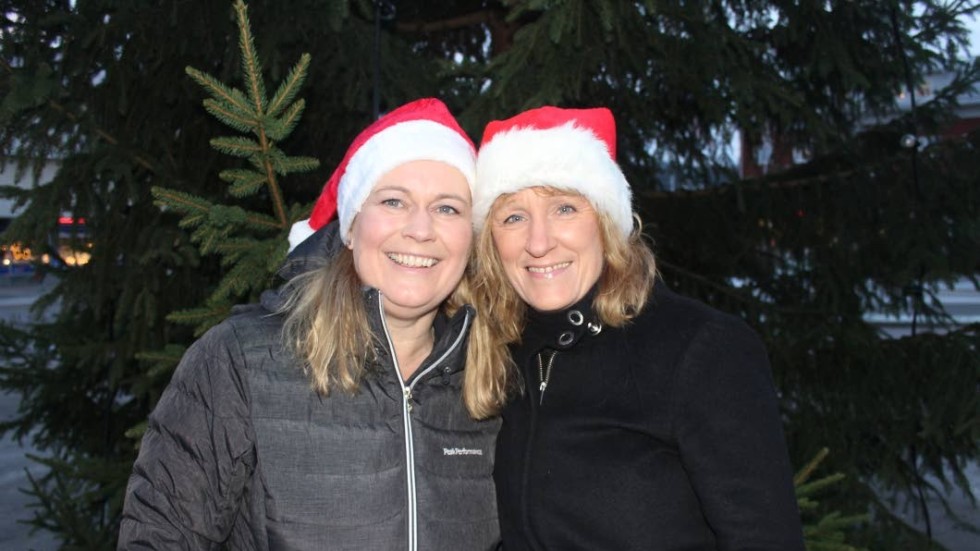 Tomtejejerna Veronica Borg och Kristina Kallström bjuder in till "Vintrig julmarknad"