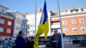 Kommunen hissade Ukrainas flagga: "Vi måste visa solidaritet"