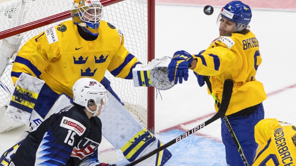 Sverige förlorade gruppspelsmatchen mot USA med 0–4.