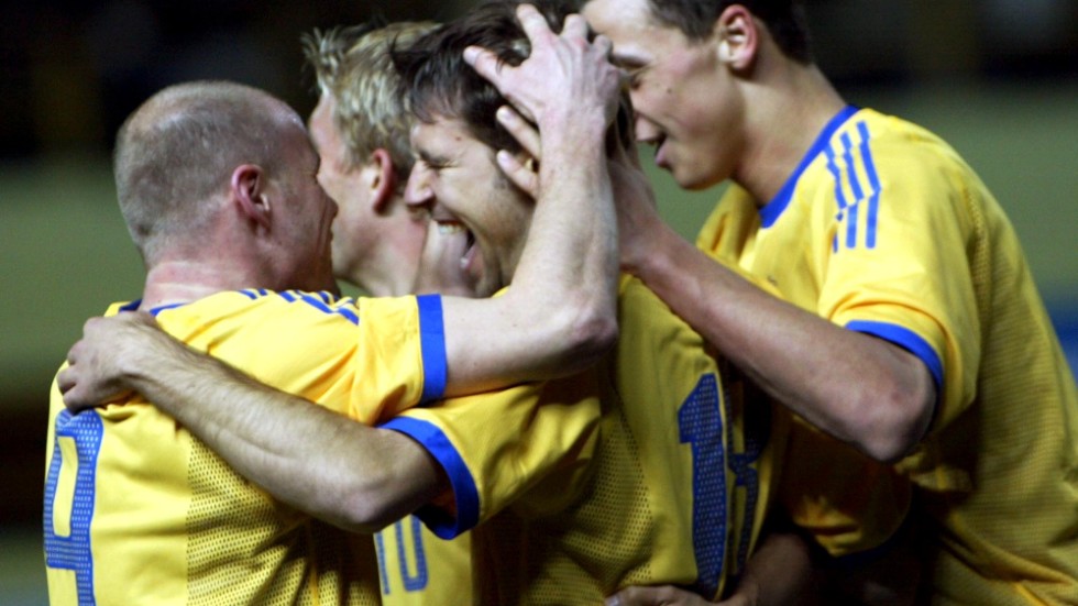 Kramkalas i svenska fotbollslandslaget, långt innan någon hade hört talas om corona.