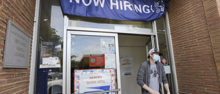 Färre nyinskrivna som arbetslösa i USA