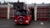 Balkong brann i Fröslunda     