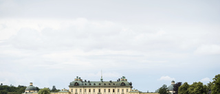 Drönare över Drottningholms slott – en gripen