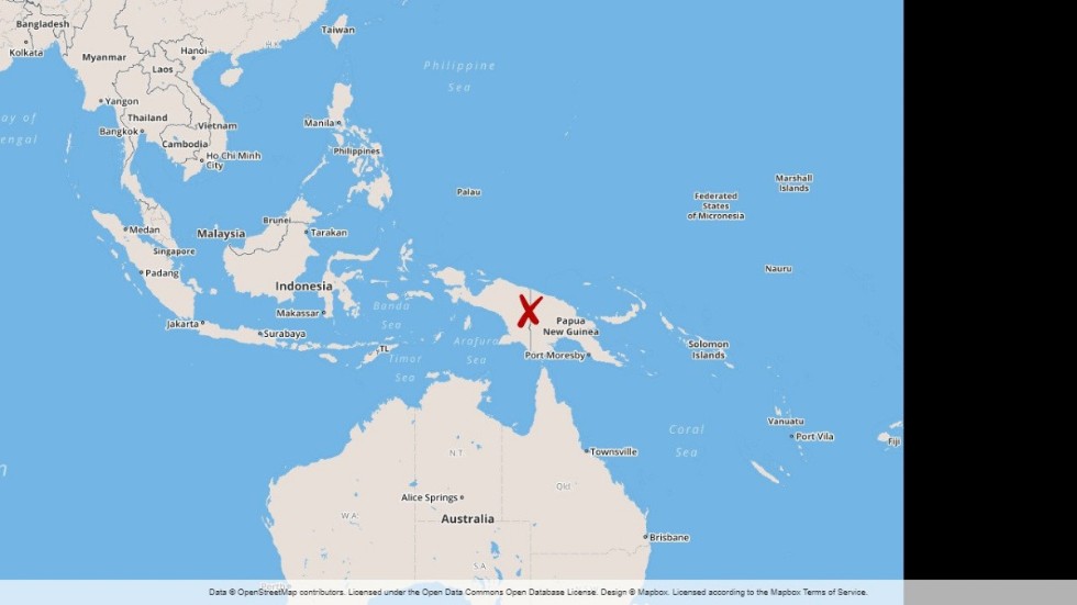 Papua Nya Guinea rapporterar nya coronafall.